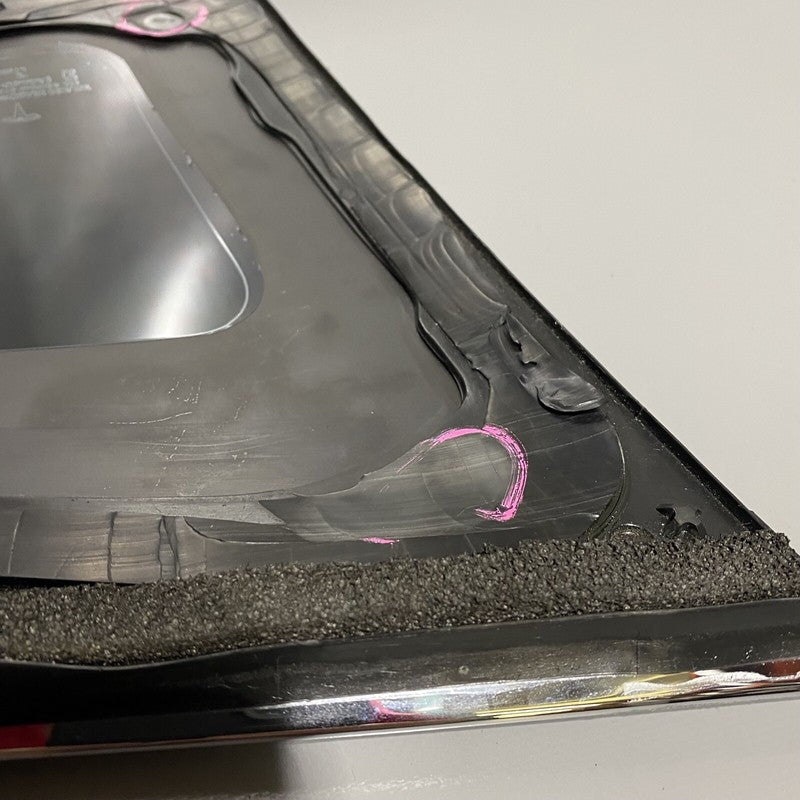 1034906-80-F TESLA MODEL X QUARTER GLASS RIGHT REAR 1034906-80-F 2016 2017 2018 2019 2020 OEM