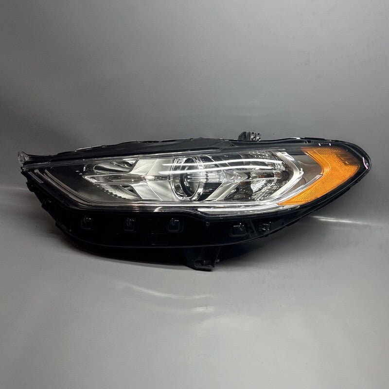 FORD FUSION HEADLIGHT LEFT DRIVER 2017 2018 2019 2020 HALOGEN OEM HS73