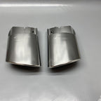 A2044906427 MERCEDES BENZ E350 TAIL PIPE EXTENSION LEFT RIGHT 2010 2011 12 13 14 15 2016 OEM