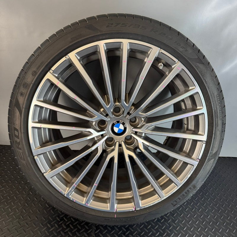 BMW M760 WHEEL RIM 20 INCH REAR 640 740 750 2020 2021 2022 2023 OEM 68