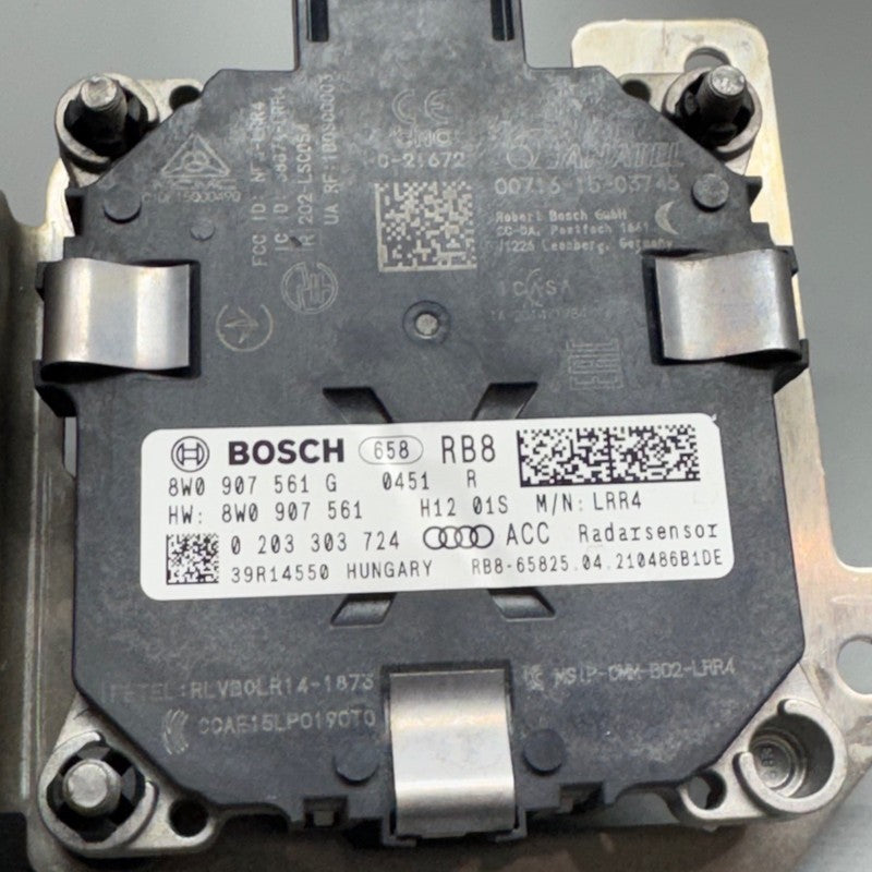 AUDI A4 DISTANCE SENSOR CRUISE RADAR RIGHT 2017 2018 2019 2020 OEM 8W0