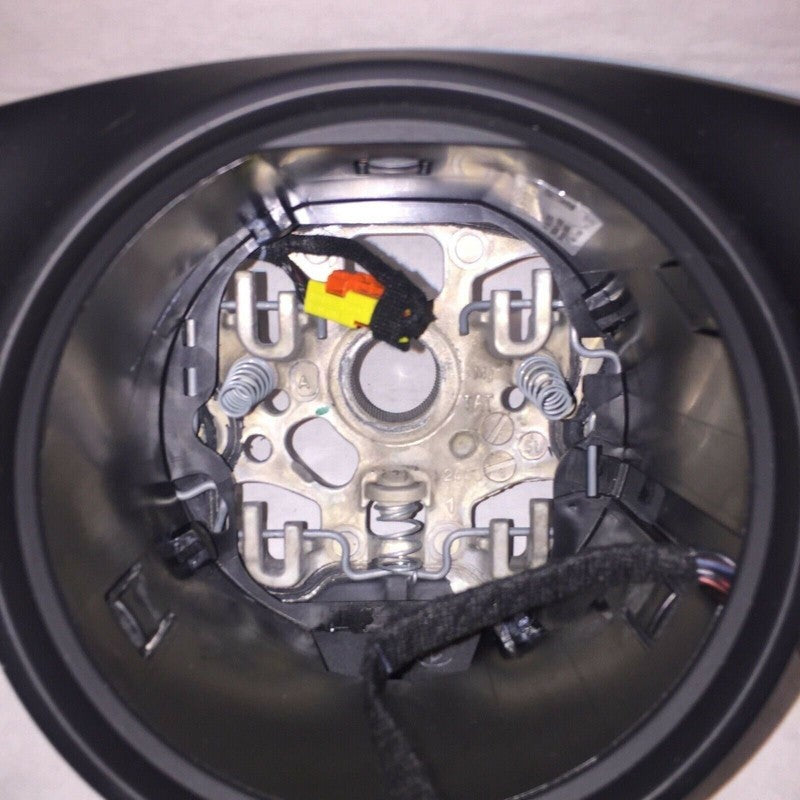 7PP419091CJA34 PORSCHE CAYENNE 958 PANAMERA 970 STEERING WHEEL 2014 2015 BLACK LEATHER OEM