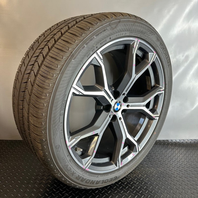 BMW X5 WHEEL RIM 21 INCH REAR X6 2020 2021 2022 2023 2024 2025 OEM 807