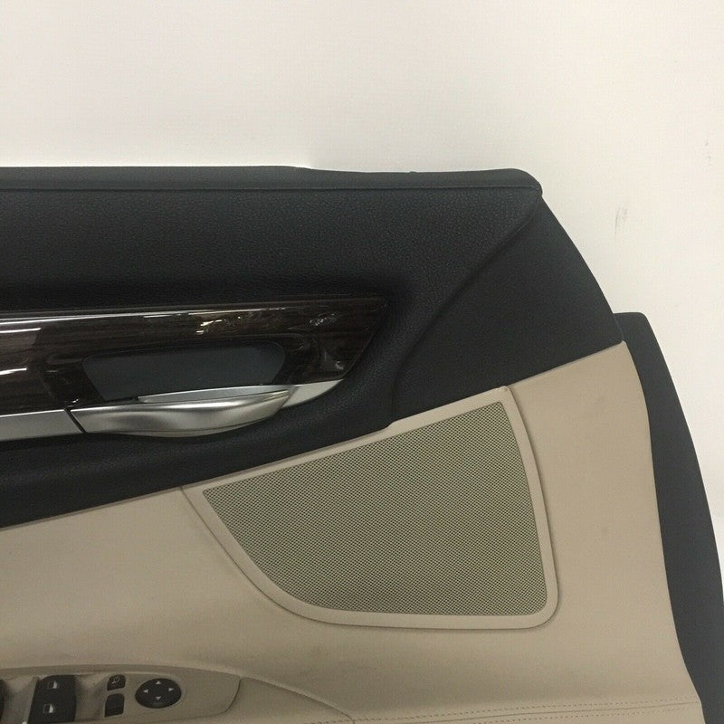 F02 BMW 750 740 LEFT FRONT DOOR TRIM PANEL F02 2009 2010 2011 2012 2013 OEM