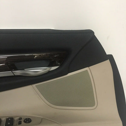 F02 BMW 750 740 LEFT FRONT DOOR TRIM PANEL F02 2009 2010 2011 2012 2013 OEM