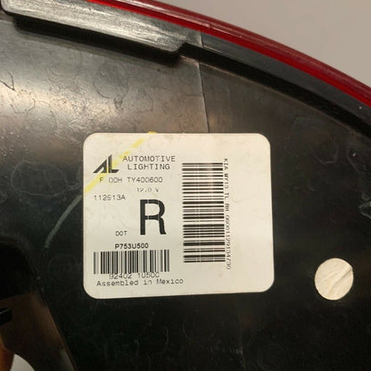 92402-1U500 KIA SORENTO TAIL LIGHT RIGHT PASSENGER 92402-1U500 2014 2015 OEM