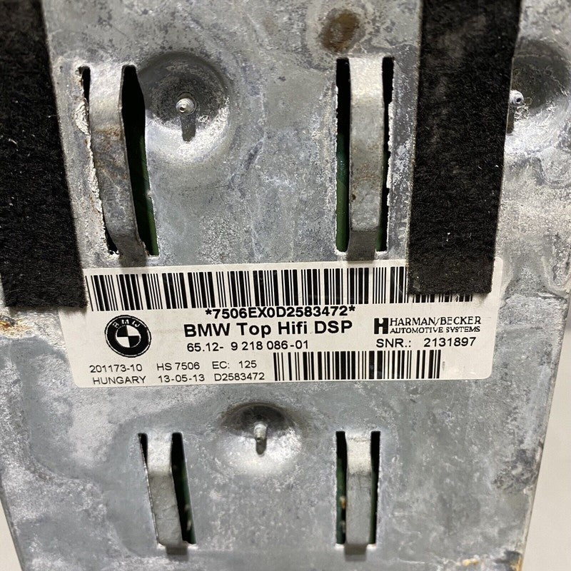 6512-9218086 BMW 335 RADIO AMPLIFIER LOGIC 7 AMP HIFI M3 135 2 DOOR 6512-9218086 2011-2018 