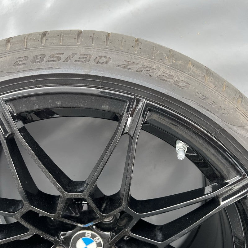 8093839 BMW M3 WHEEL RIM SET 19 & 20 INCH M4 G80 2021 2022 2023 2024 2025 OEM 8093839