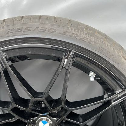 8093839 BMW M3 WHEEL RIM SET 19 & 20 INCH M4 G80 2021 2022 2023 2024 2025 OEM 8093839
