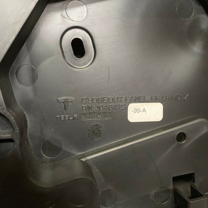 1046472-99-A TESLA MODEL X LEFT REAR CLOSEOUT PANEL 2016 2017 2018 2019 OEM