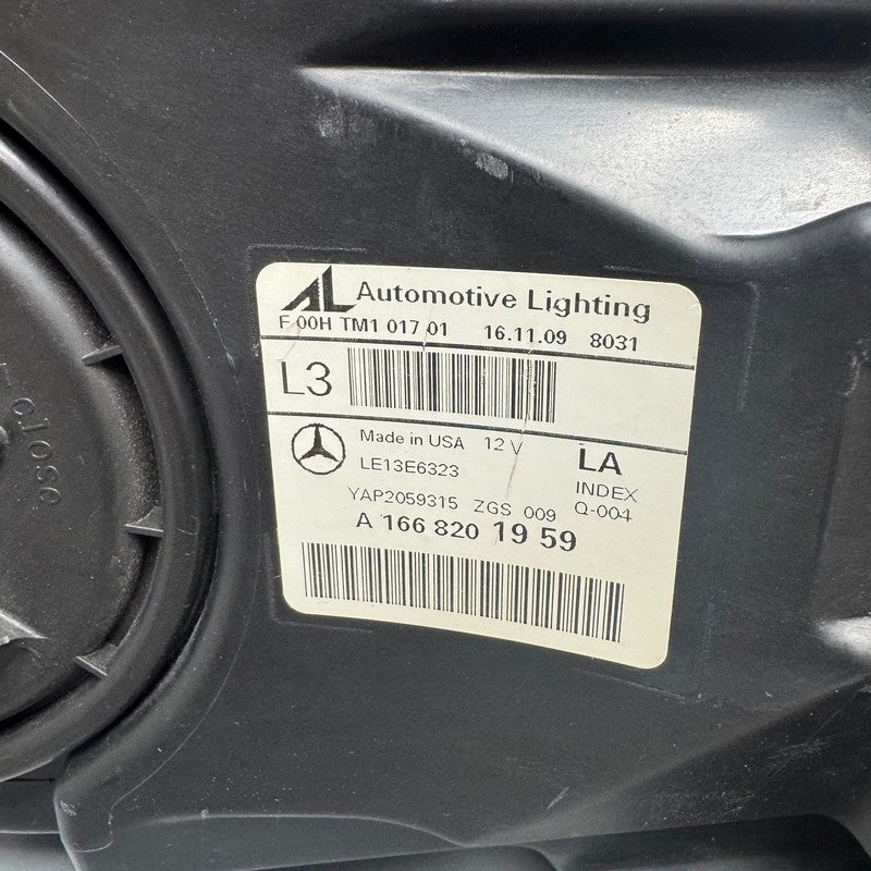 MERCEDES BENZ GLE350 HEADLIGHT LEFT DRIVER 2016 2017 2018 2019 HALOGEN