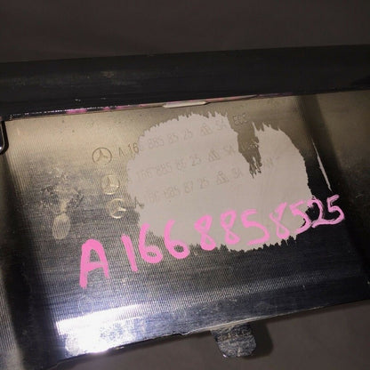 a1668858525 MERCEDES BENZ ML350 ML550 FRONT BUMPER LOWER CHROME AMG 2013 2014 2015 OEM