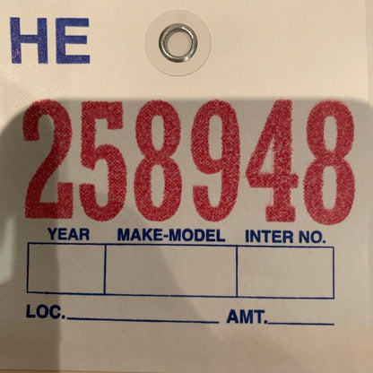 63217165815 BMW 645 LEFT AND RIGHT REVERSE LAMP FOG LIGHT REFLECTOR 2004 2005 2006 2007 OEM