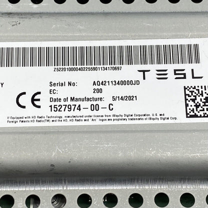 1527974-00-C TESLA MODEL Y RADIO FM CONTROL MODULE 2020 2021 2022 2023 OEM 1527974-00-C