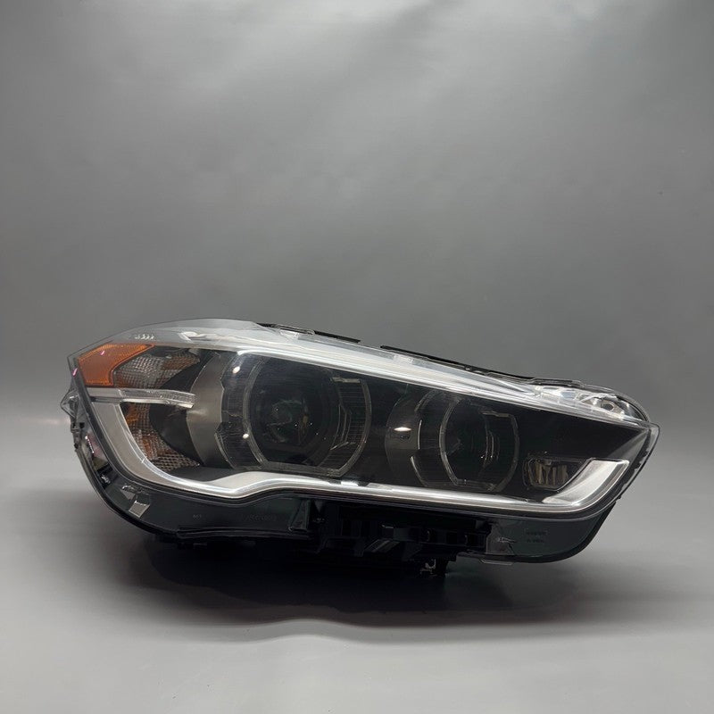 BMW X1 HEADLIGHT RIGHT PASSENGER 2016 2017 2018 2019 FULL LED OEM 6311