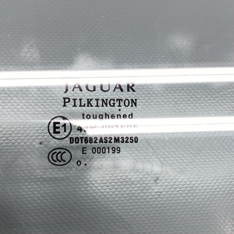 43R-001605 JAGUAR XF WINDOW GLASS RIGHT FRONT 2009 2010 2011 12 13 2014 2015 43R-001605 OEM