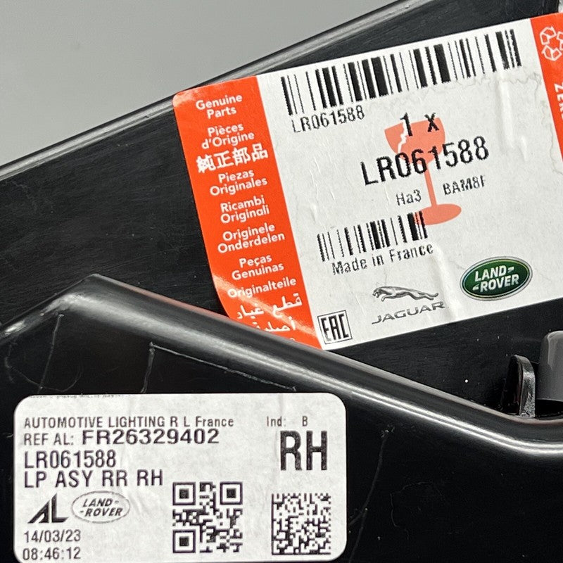 LR061588 RANGE ROVER SPORT TAIL LIGHT RIGHT PASSENGER 2014 2015 2016 2017 OEM LR061588