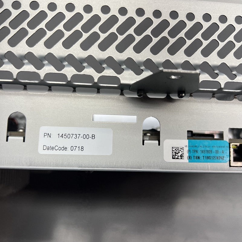 1450737-00-b TESLA MODEL S MEDIA CONTROL UNIT SPEEDOMETER 2016 2017 2018 2019 2020 OEM
