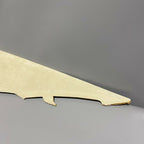 AW93-F519A96-DE JAGUAR XJL C-PILLAR TRIM RIGHT REAR 2010 2011 2012 2013 2014 OEM
