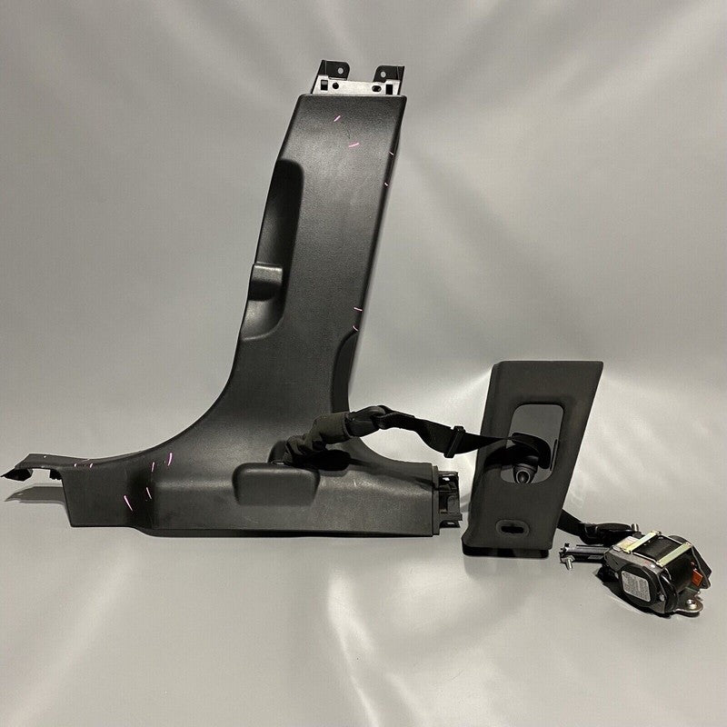 MASERATI GHIBLI RIGHT LOWER B PILLAR TRIM WITH SEAT BELT 2014 2015 2016 2017 OEM