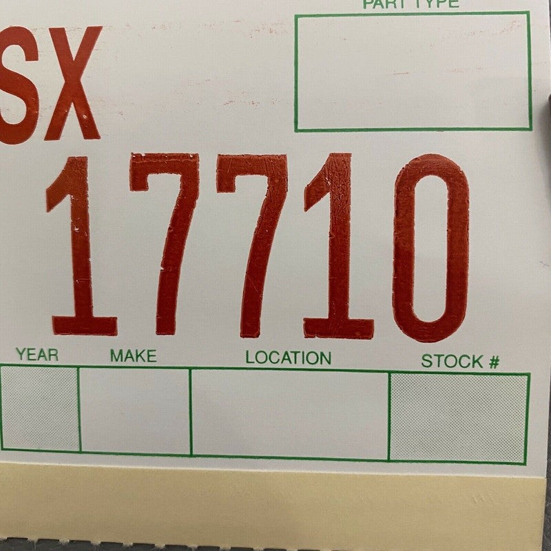 EK52-274A-49 LAND ROVER HSE DOOR MOLDING LEFT REAR 2014 2015 2016 2017 2018 2019 L405 OEM