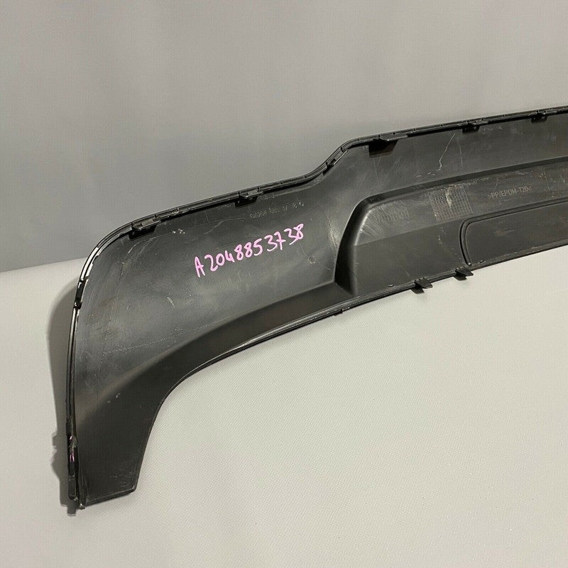 A2048853738 MERCEDES BENZ C250 REAR BUMPER DIFFUSER VALANCE 2012 2013 2014 OEM A2048853738