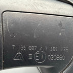 BMW X6 MIRROR LEFT DRIVER 2008 2009 2010 2011 2012 2013 2014 OEM 71368