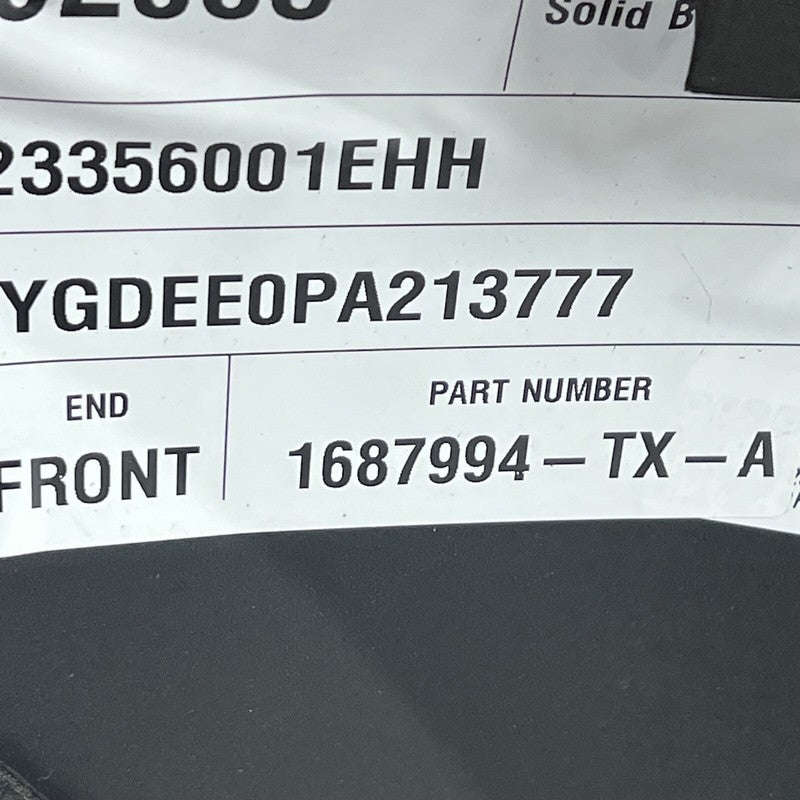 1687994-TX-A TESLA MODEL Y FRONT BUMPER NON SENSOR 2023 2024 OEM 1687994-TX-A