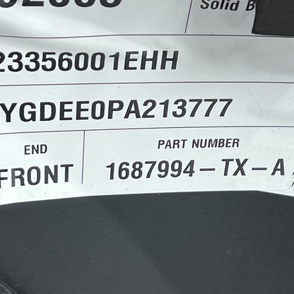 1687994-TX-A TESLA MODEL Y FRONT BUMPER NON SENSOR 2023 2024 OEM 1687994-TX-A
