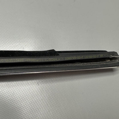 1080745-01-i TESLA MODEL 3 DOOR WINDOW MOLDING LEFT REAR 2017 2018 2019 2020 OEM 1080745-01-i