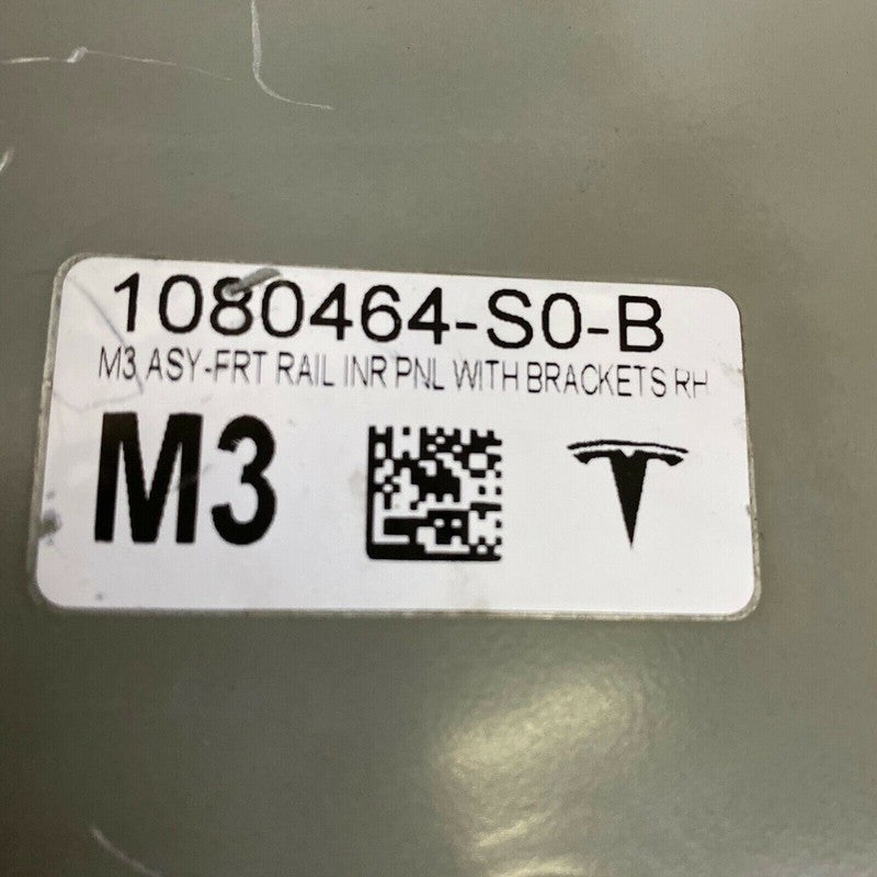 1080464-S0-B TESLA MODEL 3 RIGHT FRONT RAIL INNER PANEL BRACKET 2017 2018 2019 2020 OEM