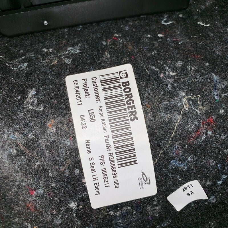 FK72-31013-BW LAND ROVER DISCOVERY SPORT L550 LEFT TRUNK PANEL 2017 2018 2019 EBONY OEM