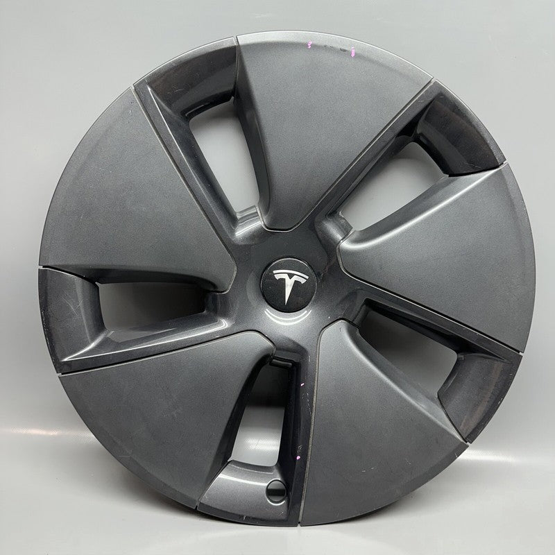 1044271-00-B TESLA MODEL 3 WHEEL HUB CAP 18 INCH 2017 2018 2019 2020 OEM 1044271-00-B