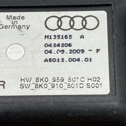 8K0959501C AUDI A7 ENGINE COOLING FAN CONTROL MODULE Q3Q5 A4A5 2009 10 11 12 13 14 15 2016 