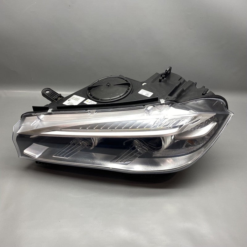 7460617 BMW X5 HEADLIGHT LEFT DRIVER X6 7460617 2014 2015 2016 2017 XENON OEM