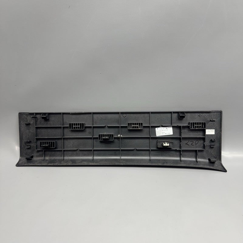 1035994-00-C TESLA MODEL X DOOR WELCOME PLATE TRIM LEFT 2016 2017 2018 2019 2020 OEM