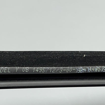 1495712-00 TESLA MODEL Y DOOR WINDOW MOLDING LEFT REAR 2020 2021 2022 2023 OEM 1495712-00