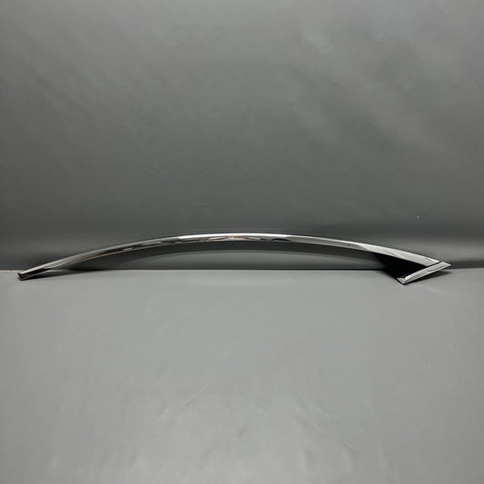 1128872-00-G TESLA MODEL X DOOR CHROME UPPER MOLDING RIGHT FRONT 2016 2017 2018 2019 2020 OEM
