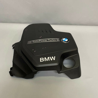 11127636791-02 BMW 328 TWIN TURBO ENGINE COVER 2013 2014 2015 2016 OEM 11127636791-02