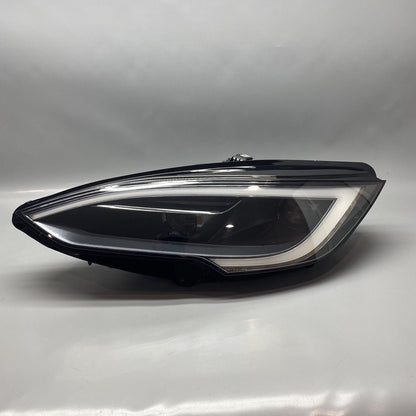1563713-99-B TESLA MODEL S PLADE HEADLIGHT LEFT DRIVER 2021 2022 2023 LED OEM DAMAGED