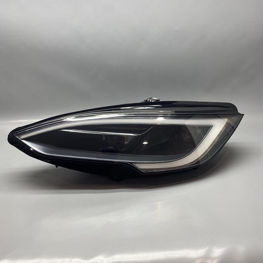 1563713-99-B TESLA MODEL S PLADE HEADLIGHT LEFT DRIVER 2021 2022 2023 LED OEM DAMAGED