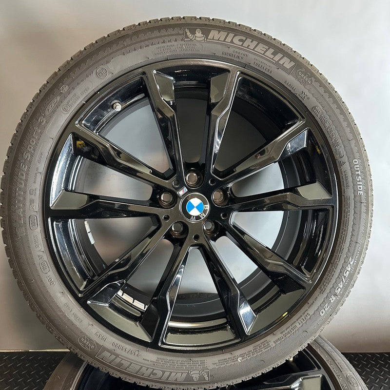BMW X3 WHEEL RIM SET 20 INCH X4 2020 2021 2022 2023 2024 OEM 7916265