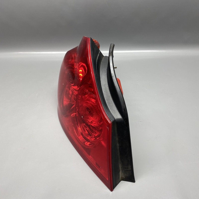 INFINITI G37 TAIL LIGHT LEFT DRIVER 2007 2008 2009 2010 2011 2012 OEM