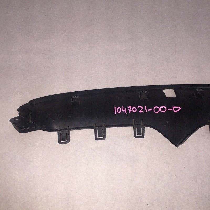 1047021-00-D TESLA MODEL X FRONT UPPER GRILLE INSERT 2015 2016 2017 2018 OEM
