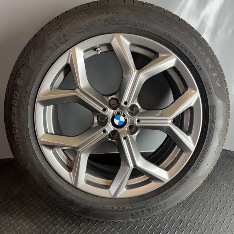 BMW X3 X4 WHEEL RIM 19 INCH 2018 2019 2020 2021 2022 2023 2024 OEM 687