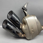 PORSCHE MACAN EXHAUST MUFFLER AND PIPE LEFT REAR 2019-2021 2022 2023 2