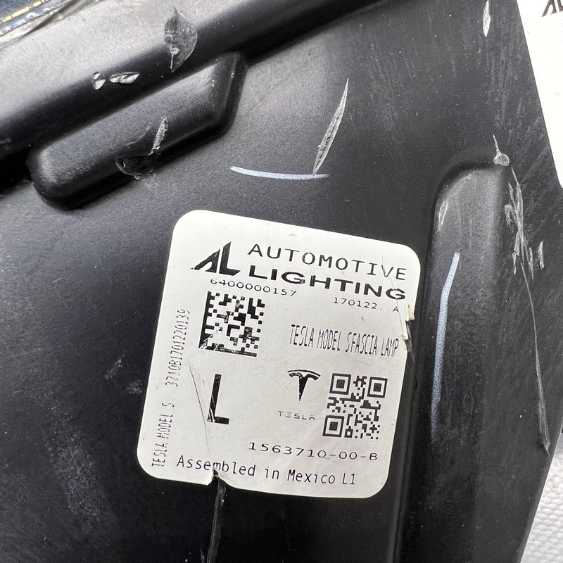 1563710-00-B TESLA MODEL S PLAID FOG LIGHT LEFT DRIVER 2021 2022 2023 2024 OEM 3 PIN 