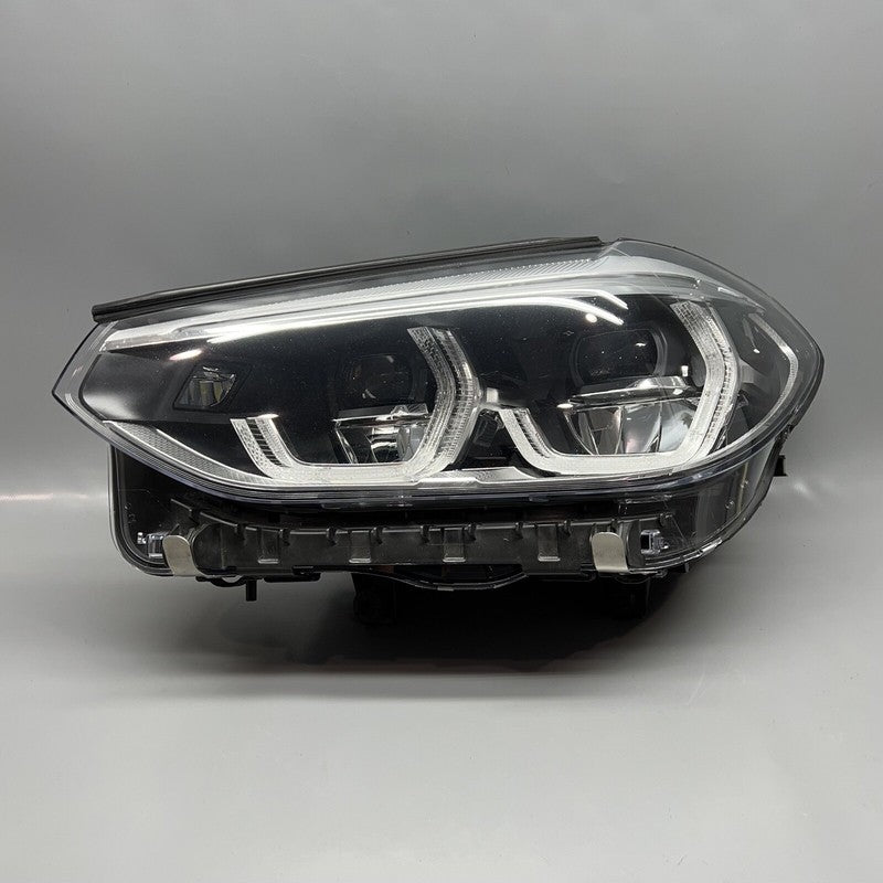 8739657-03 BMW X3 HEADLIGHT LEFT DRIVER X4 ADAPTIVE LED 2018 19 20 2021 OEM 8739657-03
