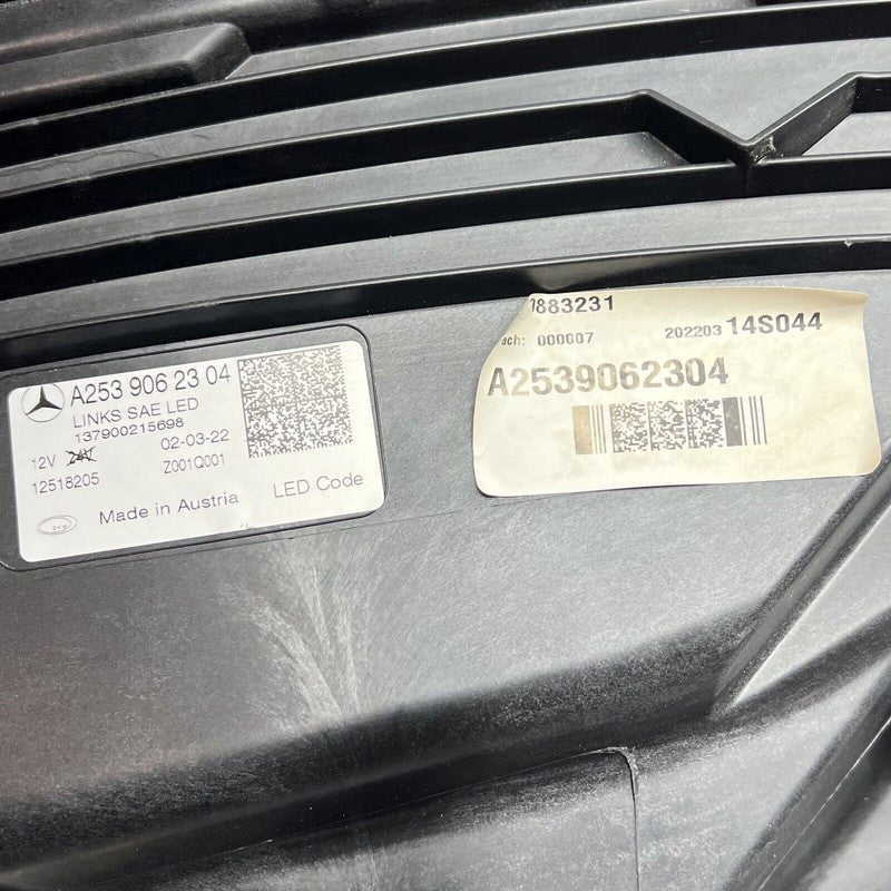 A2539062304 MERCEDES BENZ GLC350 HEADLIGHT LEFT DRIVER GLC43 2020 2021 2022 LED A2539062304
