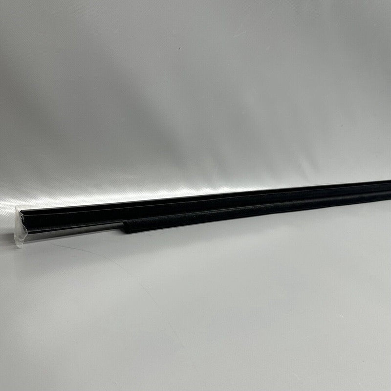 TESLA MODEL X DOOR WINDOW MOLDING LEFT FRONT 2016 17 18 19 2020 OEM 10